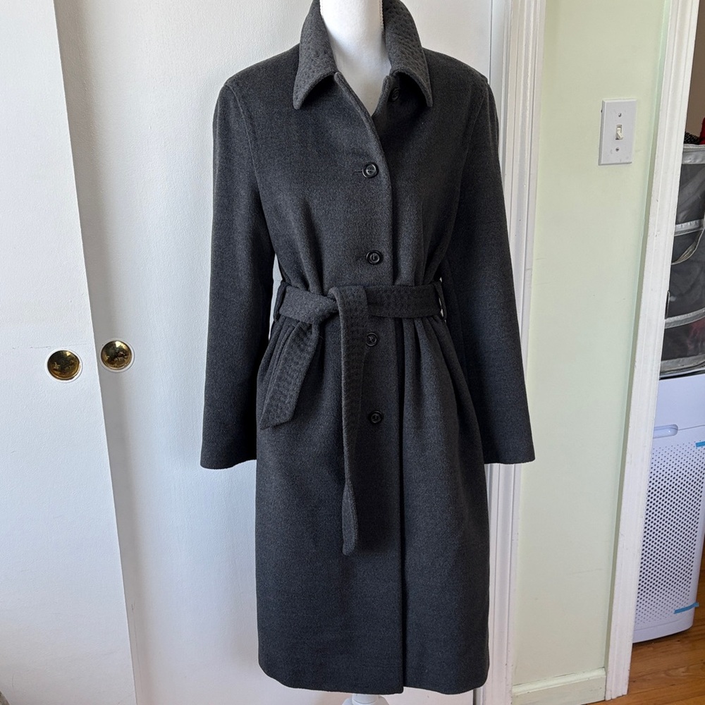 Maska Piacenza Wool Grey Coat 10